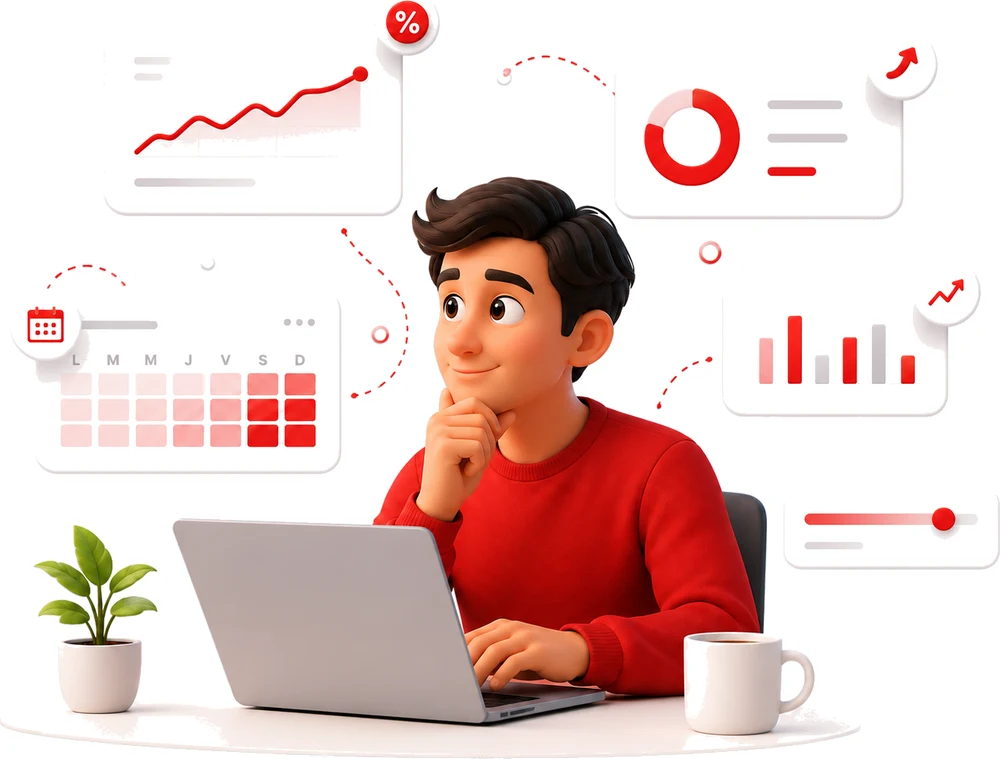 Panel de gestión de Bookhap: ocupación, RevPAR, calendario de precios y análisis de mercado